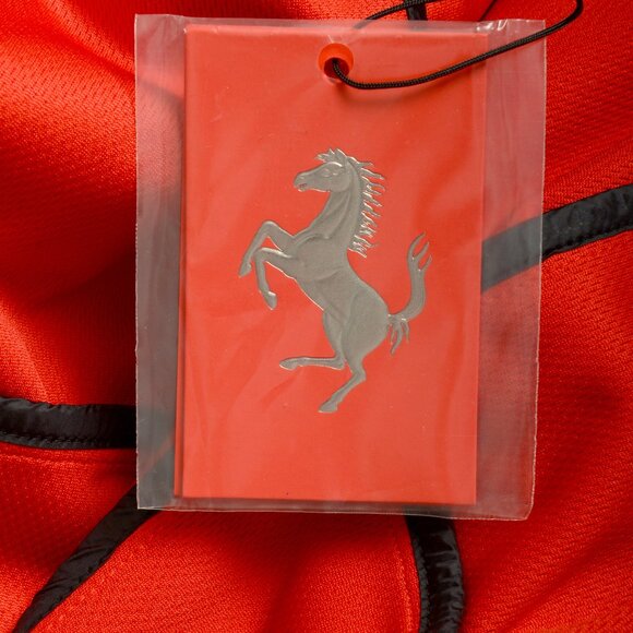 Scuderia Ferrari Men's Red Hooded Logo Softshell Jacket US 3XL IT 58 - Picture 5 of 6